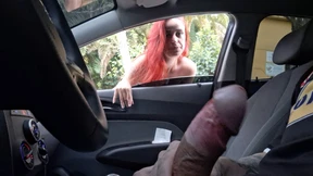 I watched a naked girl jerk off at a bus stop on demand