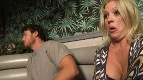 Discreet Duo Enjoy Swift Romance at Elegant Dining Spot