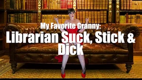 Grandma librarian blowjobs, finger banging, and hardcore cock&#x1F346; sucking sessions