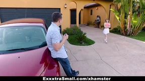 Teen Ass&#x1F351; Crammed While Fisting For That A+ License