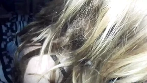 &#x201C;She's a blonde bombshell who does the dirty deed on her knees