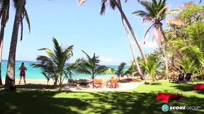 A Swinging Beach Babe's Sexual Escapades