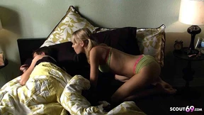 Morning Rough-Fucked by Brother-In-Law's Huge Rod