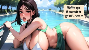 Bhabi Has Pool Sex with Stranger - 2