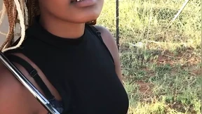 Dark-skinned temptress gets messy, explosive quickie in the great outdoors Dark-skinned temptress gets messy, explosive quickie in the great outdoors