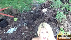 The REAL Tinder match gets RACKED outdoor, raw and wild