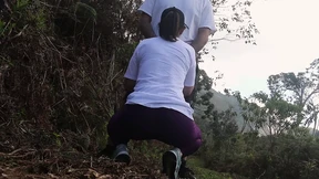 Satisfying affair between married woman and hiking partner ensues