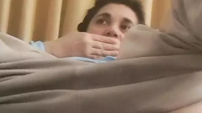 Woman Touches Her Private&#x1F92B; Almost Caught While Masturbating