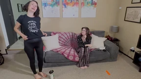 I get ya, babe, it's 'Lesbian Lovin' in the Living Room'