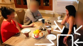 Surprise Cocksucking in Public at the Restaurant!