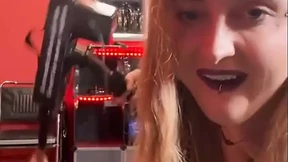 German Mistress Rips Her Slave's Ass&#x1F351; With A Fucking Machine