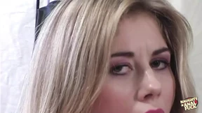Blonde babe gets slammed hard in the ass&#x1F351; at the gym