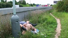 Blonde Seduces on the Highway! Blonde Seduces on the Highway!
