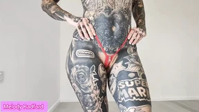 Dirty Bikini Bait Haul: Melody Radford Exposes Her T&a in Tiny Swimwear