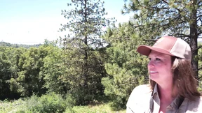 Dirty mature milf park ranger sucks and fucks till explosion on massive breasts- Roxie the park ranger