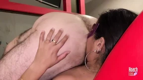 'Rimming her face, I smear ass&#x1F351; grime on hers'