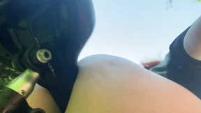 Riding rough stuff with sex-toy tools, pedal-fucked to raw ecstasy in outdoor thrill ride Riding rough stuff with sex-toy tools, pedal-fucked to raw ecstasy in outdoor thrill ride