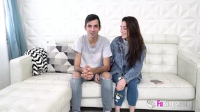 A passionate couple in search of new pleasures