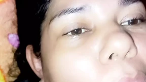 Wife gets drenched in creamy tit job delight