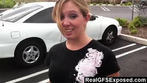Sweetheart Rides Cock&#x1F346; Wild on Highway