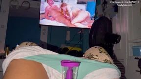 Riding cocks and getting pussy🌮️ blasted by multiple dudes with extreme clit stimulation