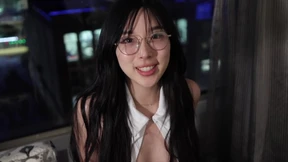 Blowjob Banged in Stockings, Boss Gets Screwed in Seoul Sluts' Panty Party