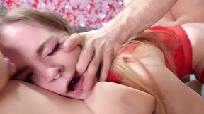 Getting brutally gang-banged by my BFFs sexbot, Tantaly, in a hot threeway freak show