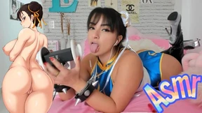 Slutty Chun Li's Cunt🌮️-Talkin' Cunnilingus Creep Show AHEGAO