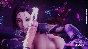 Slutty siren ravaging abyssal void