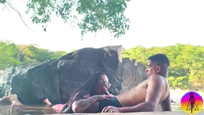River Rendezvous: Lover's Throat-Fucked Frenzy in Public; He Blasts His Cum Deluge River Rendezvous: Lover's Throat-Fucked Frenzy in Public; He Blasts His Cum Deluge