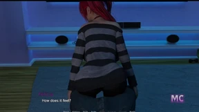 Satisfying my Guest's filthy fantasy in depraved gameplay, Felicia takes all Scenes