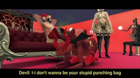 Deepthroat Fisting Creampie Orgy in Dark Dungeon Night