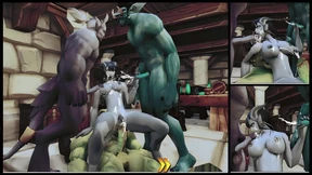 Ravaging a Draenei Beauty's Tight Holes #1