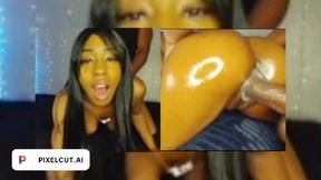 Making my ebony step-sister scream obscenely in a filthy sexual encounter ???? Making my ebony step-sister scream obscenely in a filthy sexual encounter ????