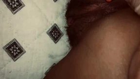 Tight ebony booty gets intimate 18-finger deep asshole exploration