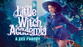 As Little Witch Academia's Akko knows some powerful sex magic, Laya Rae gets it