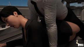 Stretched by the CEO's fat dick🍆 in a sickening limo anal👌 gangbang Stretched by the CEO's fat dick🍆 in a sickening limo anal👌 gangbang