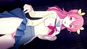 Riding Momoi Airi like a wild pony in Project Sekai's hentai fantasy
