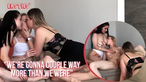 Three Hot Lesbians Enjoy Intimate Fun Together
