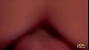 Angel Wings Delight: Dildo-Fed Anal&#x1F44C; Invasion