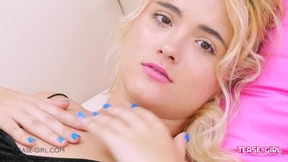 Intense blonde oneshot frenzy gets down and dirty solo style