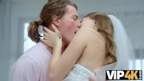 Quivering virgins ravaged by groom's relentless 4k cock🍆 in explosive wedding escapade