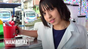 Slutty Latina Matilde Ramos gets gangbanged by multiple dudes on a meat market Slutty Latina Matilde Ramos gets gangbanged by multiple dudes on a meat market