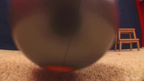 Blonde belfry vixen, dripping wet and craving raw, rolls out juicy booty tease!