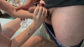 Stepdaughter Sucks Father's Shaft for a Whips-and-Pin Flogging Fantasy