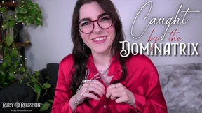 Ruby Rousson gets caught by dominatrix's whip Ruby Rousson gets caught by dominatrix's whip
