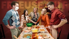 Family reunion goes full throttle: Thanksgiving sex party unleashes raw, reckless, and reckless abandon Family reunion goes full throttle: Thanksgiving sex party unleashes raw, reckless, and reckless abandon