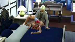 Blonde bombshell's boyfriend gets gangbanged by her lewd lovers in our marital bed Blonde bombshell's boyfriend gets gangbanged by her lewd lovers in our marital bed