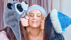 Deck the halls with jizz-filled stockings and balls bursting forth on Xmas Eve, Merry Fucking Fest!