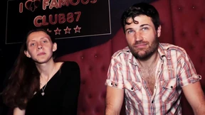 Her debut in double-dickin', sloppy seconds